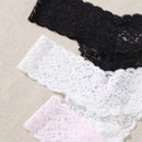 Underwear&sleepwear basics 4 paquete de lenceria de tanga de encaje floral