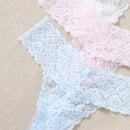 Underwear&sleepwear basics 4 paquete de lenceria de tanga de encaje floral
