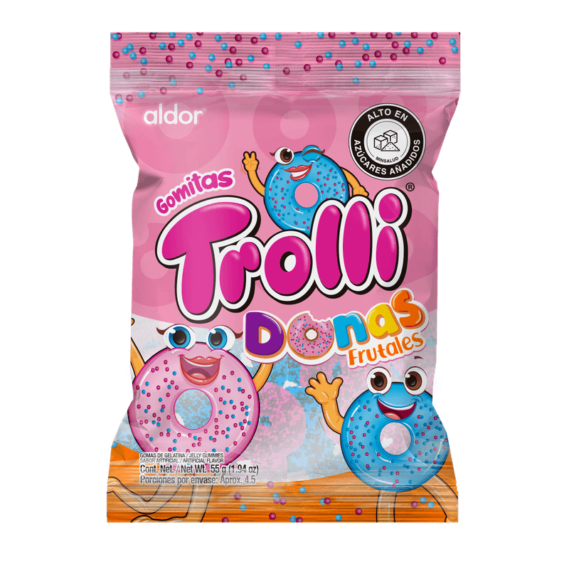 GOMAS TROLLI 55G DONAS FRUTALES