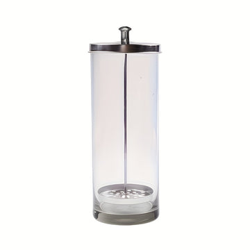 Vaso de Esterilización para Herramientas de Belleza, Botella de Desinfección para Salón de Peluquería, Vaso de Agua Estéril para Cuidado de Uñas, Botella de Vidrio para Esterilización