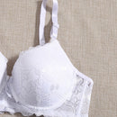 Set de lenceria con aro con encaje floral