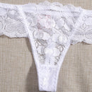 Set de lenceria con aro con encaje floral