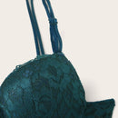 Set de lenceria con aro con encaje floral