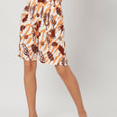 VCAY Shorts Vida marina con estampado de tie dye