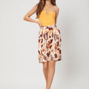 VCAY Shorts Vida marina con estampado de tie dye