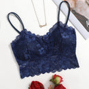Lenceria De Encaje Floral Bralette