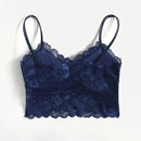 Lenceria De Encaje Floral Bralette