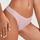 Tangas unicolor invisible microfibra