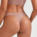Tangas unicolor invisible microfibra