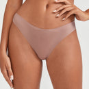 Tangas unicolor invisible microfibra