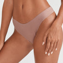 Tangas unicolor invisible microfibra