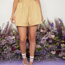 Unity Shorts de cintura ancha con hebilla