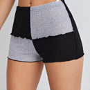 EZwear Shorts con puntada en contraste de color combinado