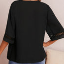 EMERY ROSE Blusas Encaje en contraste Liso Bohemio