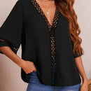 EMERY ROSE Blusas Encaje en contraste Liso Bohemio