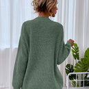 LUNE Jersey de hombros caidos tejido jaspeado
