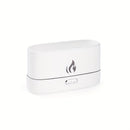 Wall Fireplace Color Flame Diffuser, Aromatherapy Essential Oil Diffuser, 4.4oz Cold Mist Humidifier, Sound Wave Technology Home and Bedroom Perfume Diffuser with Timer and Automatic Shut Off Bathroom Lighting Seven-Color Simulation Flame Shape Humidifie
