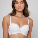 Ropa Interior Bra De Encaje Floral Con Aro