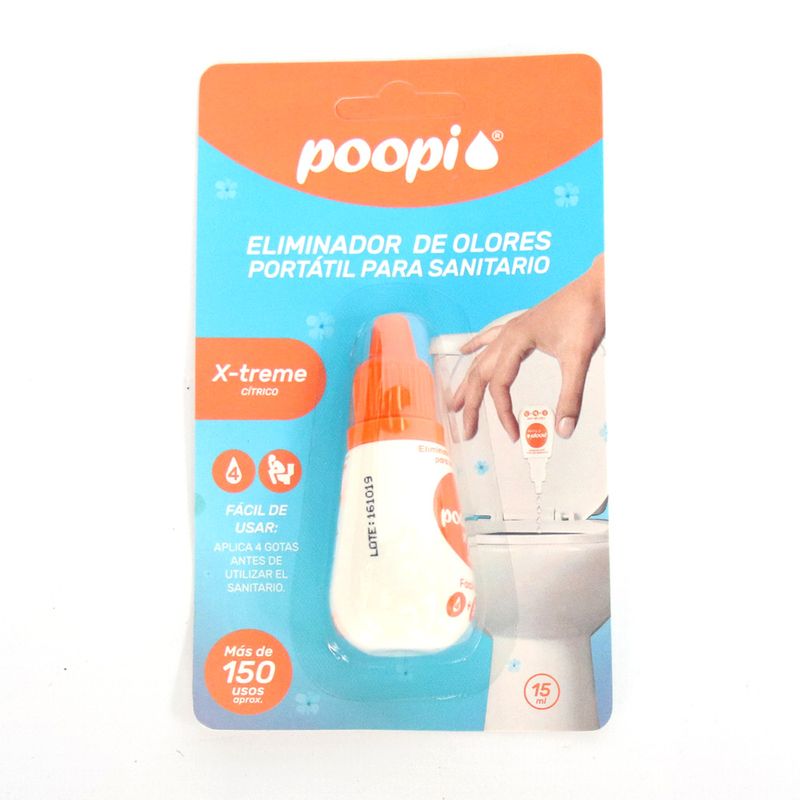 NEUTRALIZADOR POOPI 15ML EXTREM CITRICO