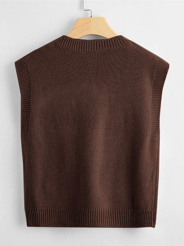 EZwear Top tejido escote V
