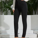 Prive Pantalones ajustados de cintura con volante