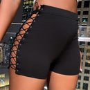 SXY Shorts con cordon lateral delgado