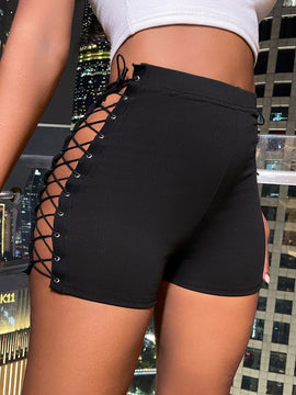 SXY Shorts con cordon lateral delgado