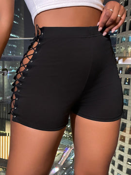 SXY Shorts con cordon lateral delgado