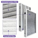 Filtro Topwell F1 Reducción de Alergenos+Eliminación de Olores, Filtro de Repuesto Compatible con Filtrete C01 T02 Purificador de Aire de Habitación FAP-C01-F1 y FAP-T02-F, 2 piezas