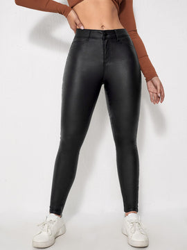Mian Twins X  Pantalones ajustados con bolsillos inclinados