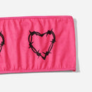 ROMWE Grunge Punk Set de lenceria con patron de corazon sin tira