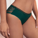 Lenceria De Encaje Con Detalles De Contraste En La Ropa Interior