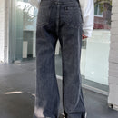 DAZY Jeans De Cintura Alta Con Bolsillos Oblicuos