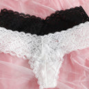 Underwear&sleepwear basics 4 paquete de lenceria de tanga de encaje floral