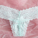 Underwear&sleepwear basics 4 paquete de lenceria de tanga de encaje floral