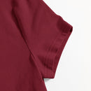 EZwear Camiseta unicolor de cuello redondo