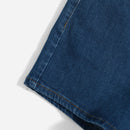 Shorts en mezclilla con cremallera delgado