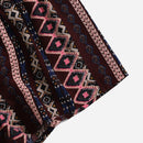 Shorts de cintura fruncido con estampado geometrico