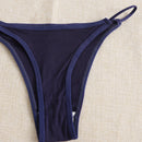 ROMWE Mujer 7 Piezas Bragas Triangulares De Color Liso