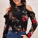Clasi Top de hombros descubiertos con estampado floral