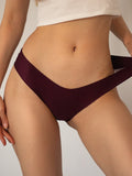 FINETOO Bragas unicolor con encaje en contraste