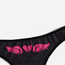 ROMWE Anime 3 piezas Bragas con estampado de dibujos animados