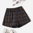 Shorts Bolsillo A cuadros Casual