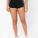 PETITE Shorts con cinta con letra unido en contraste