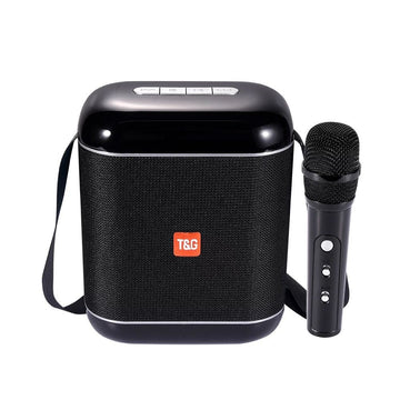 Radio Parlante USB Recargable Incluye Microfono T&G TG-523K