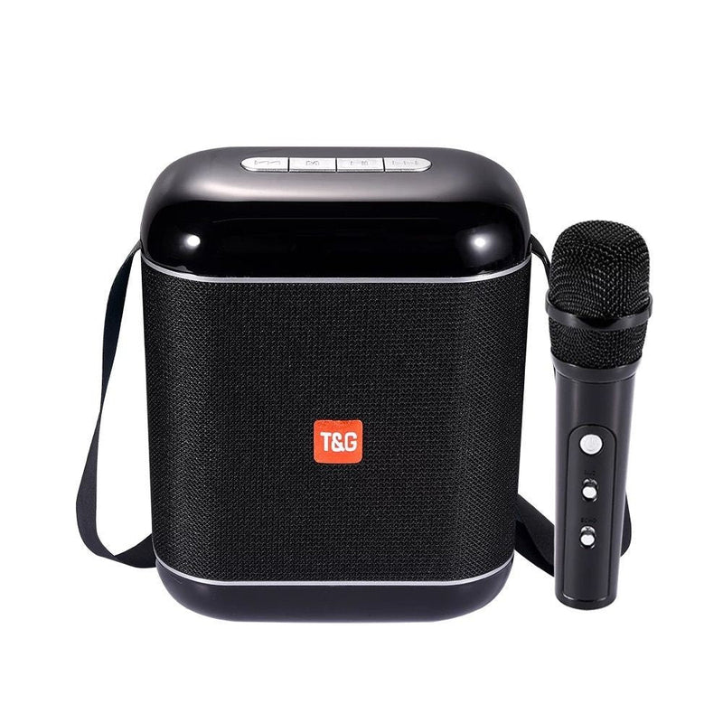 Radio Parlante USB Recargable Incluye Microfono T&G TG-523K