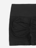 Yoga Basic 3 piezas Shorts deportivos sin costuras con estiramiento alto de moldeador cadera