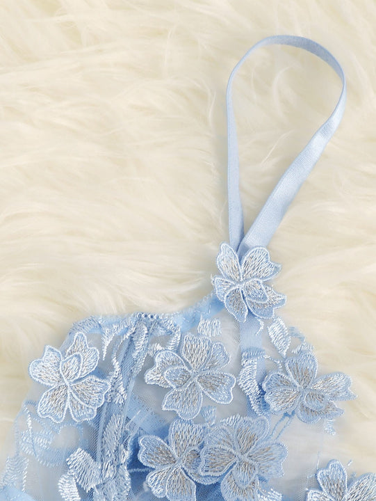 Set de lenceria con aro con encaje