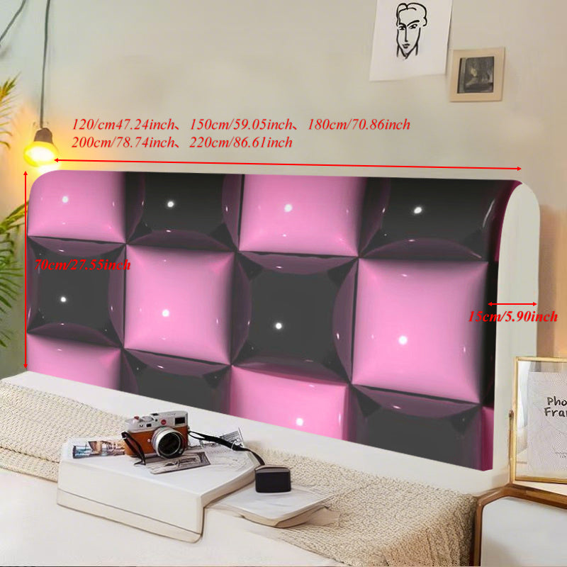 Fundas para Cabecera de Cama 1pz, Funda Universales para la Parte Superior del Lecho Súper Suave y Esencial para Decoración del Hogar