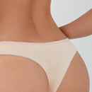 Lenceria De Encaje De Tanga Con Contraste De Color